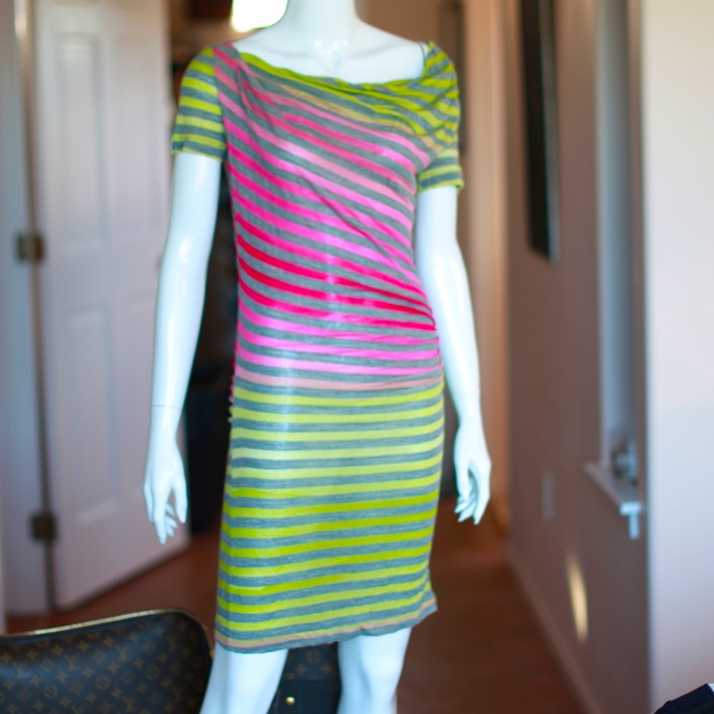 VIVIENNE WESTWOOD Anglomania Striped Dress S